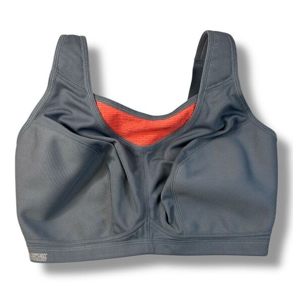 Glamorise No-Bounce Camisole Elite Wirefree Sports Bra 1067 Size 36H - Picture 1 of 7